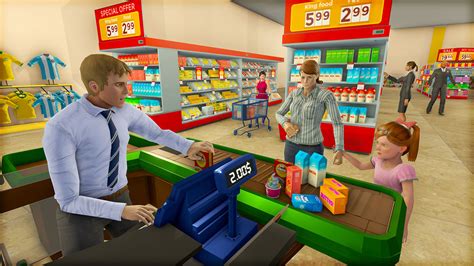 supermarket cashier simulator